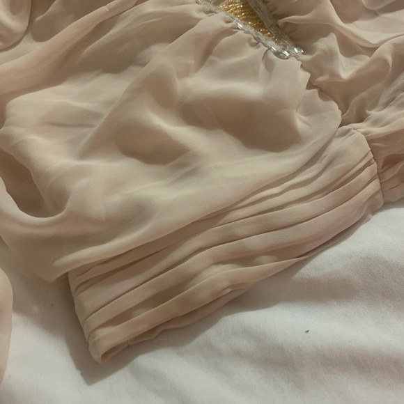 Marciano beaded chiffon blouse - Picture 4 of 5